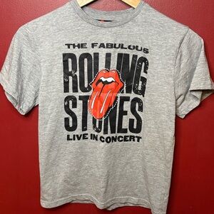 Rolling Stones Gray Graphic T-Shirt Youth Official Merch